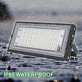 זול פנסי רחוב-1/2 יחידות LED הצפה אור חיצוני 220v 240v פנס עמיד למים ip65 מקרן מקרן LED exterieur פוקוס זרקור
