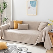 cheap Sofa Blanket-Waterproof Couch Covers Sofa Towel Blanket Farmhouse Slipcovers For Dogs Pet,Sectional Sofa Cover For Love Seat,L Shaped,3 Seater,Arm Chair,Washable Couch Durable Protector