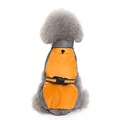 billiga Regnrock-Hund Katt Regnjacka Mode Fritid Vattentät Mjuk Tvättbar Bekväm Utomhus Fest Vardag Ledigt / vardag Festival Hundkläder for Bulldogg Shiba Inu Pudel Small Medium