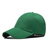 economico Cappelli-1 pz berretto unisex casual solido curvo visiera parasole berretto da baseball cappelli di snapback regolabili per le donne uomini hip hop cap street papà cappello