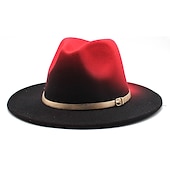 economico Cappelli per feste-Unisex Cappello Cappelli da pescatore Protezione solare Caldo Matrimonio Feste Tinta unita Multicolore