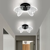 economico Lampade e ventilatori da soffitto-Plafoniera da corridoio a 1 luce a forma di led, luce da tavolo da sole per portico