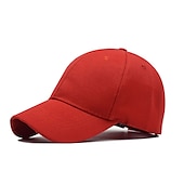 economico Cappelli-1 pz berretto unisex casual solido curvo visiera parasole berretto da baseball cappelli di snapback regolabili per le donne uomini hip hop cap street papà cappello