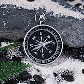 Недорогие Аксессуары для кемпинга-туристическое снаряжение для походов, легкий алюминиевый инструмент для выживания в дикой природе, профессиональный компас, навигационный инструмент