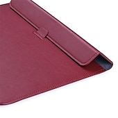 levne Tašky, pouzdra a pouzdra na notebooky-Rukávy na notebook 12 &quot; 13.3 &quot; 14 &quot; palec Kompatibilní s Macbook Air Pro, HP, Dell, Lenovo, Asus, Acer, Chromebook Notebook Voděodolný Nárazuvzdorné Kožené Pevná barva pro Obchodní kancelář