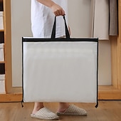 cheap Garment Bag &amp; Cover-Clothes Dust Cover Garment Bag for Suit Dress Jacket Coat, Dustproof Breathable Protector for Travel, Wedding Dress Bridal Gown Long Storage Bag, Thickened Cover