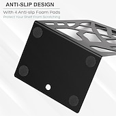 ieftine Semne de Carte &amp; Marcaje-capete de cărți design arbore suport de cărți modern pentru rafturi suport de cărți antiderapant opritor de cărți din metal rezistent pentru cărți/cd-uri raft de cărți decorativ pentru casă 2 perechi