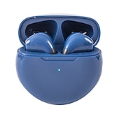 זול אוזניות אלחוטיות אמיתיות TWS-PRO6 אוזניות אלחוטיות באוזן Bluetooth 5.1 סטריאו עם תיבת טעינה בקרת מגע חכמה ל Apple Samsung Huawei Xiaomi MI זומבה שימוש יומיומי לטייל טלפון נייד