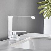 cheap Bathroom Sink Faucets-Bathroom Sink Faucet - Classic Electroplated Centerset Single Handle One HoleBath Taps
