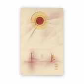 お買い得  名画-手作りの手描きの油絵壁アートワシリーカンディンスキー抽象彫刻絵画家の装飾の装飾ロールキャンバスフレームなしストレッチなし