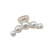 economico Accessori per acconciature-5 pezzi clip di artigli per capelli di grandi dimensioni clip di capelli neri bianchi spessi clip di mascelle per capelli lunghi barrettes accessori per capelli per donne e ragazze