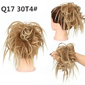 abordables Chignons-ébouriffé chignon désordonné chignon postiche extension de cheveux queue de cheval avec élastique élastique chignon queue de cheval postiche extensions de cheveux synthétiques chouchous queue de