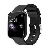 tanie Smartwatche-iMosi I5 Pro Inteligentny zegarek 1.3 in Inteligentny zegarek Bluetooth Krokomierz Rejestrator snu siedzący Przypomnienie Kompatybilny z Android iOS Damskie Męskie Długi czas czuwania IP 67 34mm etui