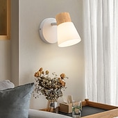 cheap Indoor Wall Lights-Indoor Modern Nordic Style Wall Lamps Wall Sconces Vanity Lights Indoor Wall Lights Living Room Dining Room Glass Wall Light 110-240 V