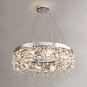 cheap Chandeliers-50cm Unique Design Chandelier Stainless Steel Electroplated Modern 220-240V