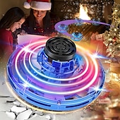 billiga Självlysande leksaker-fidget spinner fluga ufo mini drone boomerang magisk handkontrollerad flygande spinner leksak för barn vuxen tjänsteman för present till pojke&amp;amp;flickor