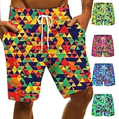 economico Costumi da bagno &amp; Pantaloni da surf-Per uomo Boardshorts Costume da bagno Costume da Bagno Stampato Coulisse con tasche Asciugatura Rapida Pantaloncini da Surf costume da bagno Surf Spiaggia Sport Acquatici Estate