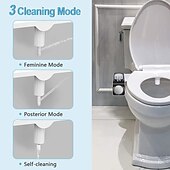 cheap Bidet Faucets-Bidet Attachment for Toilet -Self Cleaning Dual Nozzle, Non-Electric Bidet, Cold &amp; Warm Fresh Water Bidet Sprayer With Temperature &amp; Pressure Controls