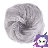 economico Chignon-commercio all&#039;ingrosso della fabbrica fornitura di commercio estero soffici capelli anello parrucca testa a sfera testa corda fibra chimica anello dei capelli parrucca anello dei capelli