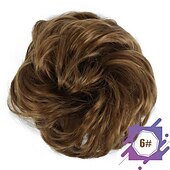 economico Chignon-commercio all&#039;ingrosso della fabbrica fornitura di commercio estero soffici capelli anello parrucca testa a sfera testa corda fibra chimica anello dei capelli parrucca anello dei capelli