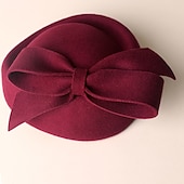 ieftine Pălării Party-Palarie Lână Net Nuntă Kentucky Derby Cursă de cai Ziua Doamnelor Cupa Melbourne Elegant Epocă klasické Cu Funde Net Diadema Articole Pentru Cap