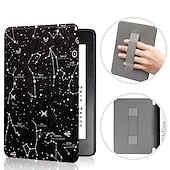 cheap Kindle Cases/Covers-Tablet Case Cover For Amazon Kindle Paperwhite 6.8&#039;&#039; 11th 2021 Handle Smart Auto Wake / Sleep Full Body Protective Graphic Plastic PU Leather
