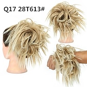abordables Chignons-ébouriffé chignon désordonné chignon postiche extension de cheveux queue de cheval avec élastique élastique chignon queue de cheval postiche extensions de cheveux synthétiques chouchous queue de
