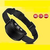 economico Addestramento e accessori educativi per cani-collare anti-abbaio no shock pet dog cat aiti barking trainer ricaricabile impermeabile collare di addestramento del cane da compagnia nessun danno