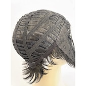 baratos Perucas de anime-Peruca clássica de elvis masculina, resistente a altas temperaturas, peruca de rock sintético, peruca estilo anime, penteado com pompadour. perucas do dia das bruxas