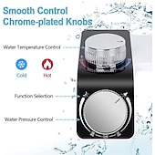 cheap Bidet Faucets-Bidet Attachment for Toilet -Self Cleaning Dual Nozzle, Non-Electric Bidet, Cold &amp; Warm Fresh Water Bidet Sprayer With Temperature &amp; Pressure Controls