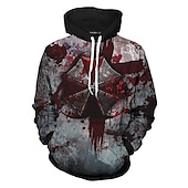 levne Kreslená a filmová postava-Resident Evil Společnost Umbrella Kapuce Anime Animák Anime 3D Klasika Pouliční styl Pro Pro páry Pánské Dámské Dospělé Zpátky do školy 3D tisk