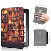 cheap Kindle Cases/Covers-Tablet Case Cover For Amazon Kindle Paperwhite 6.8&#039;&#039; 11th 2021 Handle Smart Auto Wake / Sleep Full Body Protective Graphic Plastic PU Leather