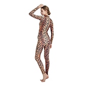 olcso Mintás-zentai öltöny cosplay jelmez gyerek női lycra spandex állat szőr minta leopárd terepszínű halloween karnevál
