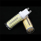 Χαμηλού Κόστους LED Bi-pin Λάμπες-6 τεμ. led λαμπτήρας g9 λάμπα bi pin 10w ac220v e14 102 led φωτιστικό οροφής πολυέλαιος σποτ 100w ισοδύναμο αλογόνου ζεστό ψυχρό λευκό