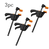 abordables pinces et pinces-4 pouces barre de travail du bois mini f pince clip ensemble dur clip de dégagement à cliquet rapide bricolage menuiserie outil à main gadget pince à bois