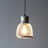 cheap Pendant Lights-6cm Pendant Light Single Design Island Design Pendant Light Metal Painted Finishes Vintage Nordic Style 85-265V