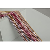 cheap Macrame &amp; String Curtains-String Curtains Sparkle Door Curtain Fly Curtain Rod Pocket,Curtains Panel Divider Window Door Fly Screen for Door Wall and Window Decoration,100*200cm