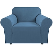 baratos Tampa da poltrona e capa de cadeira sem braço-Multifit elastano jacquard sofá slipcover antiderrapante fácil cuidado pet scratch guard t-almofada, protetor de móveis elegante para casa