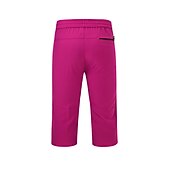 お買い得  ボトムス-女性用 ハイキング パンツ 夏 アウトドア 速乾性 ジッパーポケット マルチポケット ライトウェイト カプリパンツ ボトムズ 弾性ウエスト 黒人女性 ローズレッド キャンプ / ハイキング / ケイビング S M L XL XXL