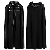 رخيصةأون العباءات والعباءات-عتيق / معتق بانغك &amp; قوطي العصور الوسطى عباءة الطاعون الطبيب الفايكينج ملابس تنكرية رجالي الفايكينج حفلة تنكرية مناسب للحفلات بالغين عباءة