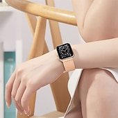 Χαμηλού Κόστους Ζώνες Apple Watch-Μιλανέζικη Πλέξη Συμβατό με Ζάντα ρολογιού Apple Watch 38mm 40mm 41mm 42mm 44mm 45mm 49mm Γυναικεία Μαγνητικό κούμπωμα Ρυθμιζόμενο Ανοξείδωτο Ατσάλι Ανταλλακτικό λουράκι ρολογιού για iwatch Series