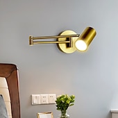 ieftine Aplici de Interior-aplice cu led aplice de perete lumini cu brat oscilant aplice de perete de interior living dormitor lumina de perete din fier 85-265v