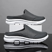 preiswerte Hausschuhe und Flip-Flops für Herren-Leichte Slipper aus Mesh für Herren – atmungsaktive, bequeme Pantoletten für sommerliche Spaziergänge im Freien