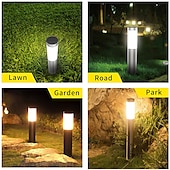 halpa Pathway Lights &amp; Lanterns-2kpl polkuvalot aurinko ulkopuutarhavalot ruostumattomasta teräksestä vedenpitävä led nurmikkovalo huvila takapihan katuvalaistus sisäpihan maiseman koristelu lamppu