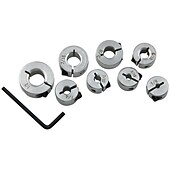 cheap Drill Bit Set-8pcs Open Type Axis Fixed Ring Bearing Sleeve Limit Locking Shaft Positioning Ring Clamping Tool With Wrench