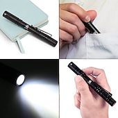 זול פנסים-2 חבילות led פנס טקטי לפיד אורות קמפינג עמיד למים רב-פונקציונלי לקמפינג רכיבה על אופניים טיולי הליכה חיצוני בית חירום 3.7v