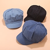 cheap Hats-Newsboy Cap Summer Autumn Women Hat New Fashion Street Ladies Retro Octagonal Cap Women Berets Cap Artist Painter Hat