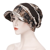 levne Klobouky-dámský potisk čepice čepice dámské podzimní zima bavlněné baseballové čepice culík vintage teplý turban čepice kšiltovky čepice