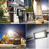 זול פנסי רחוב-1/2 יחידות LED הצפה אור חיצוני 220v 240v פנס עמיד למים ip65 מקרן מקרן LED exterieur פוקוס זרקור