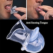 abordables Soins Personnels &amp; Santé-stabilisateur de langue en silicone pour un meilleur sommeil, embout buccal doux et confortable pour une utilisation nocturne